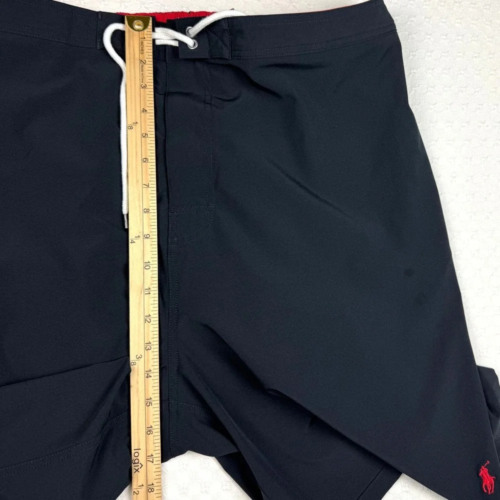 Polo Ralph Lauren Kailua Stretch Classic Fit Swim Trunk Big & Tall Men 3XB Black